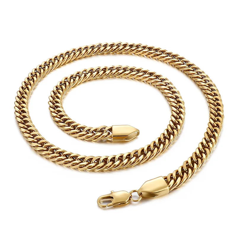 Chaine ARGENT Homme "CUBAN LINK"