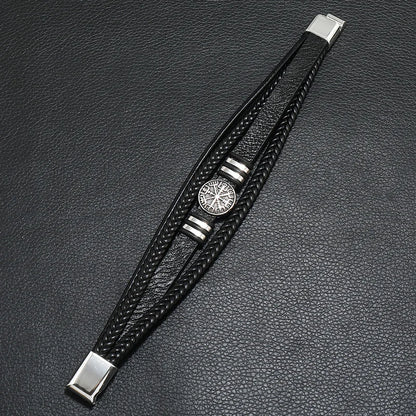 Bracelet cuir homme "SHENZEN"