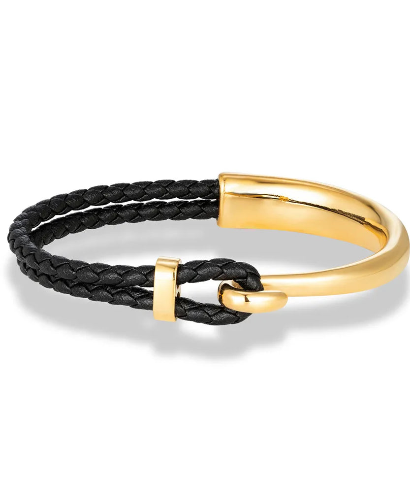 Bracelet cuir homme "NON FADING"