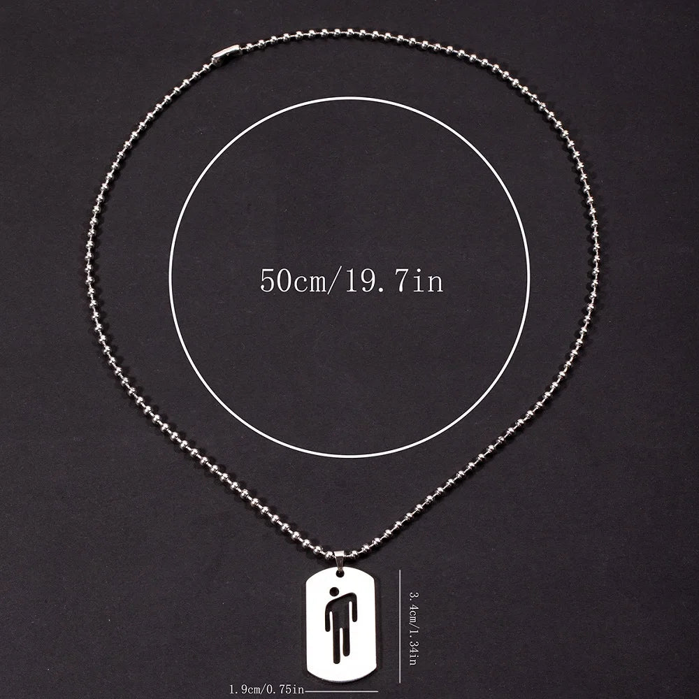 Pendentif pour Homme en acier inoxydable