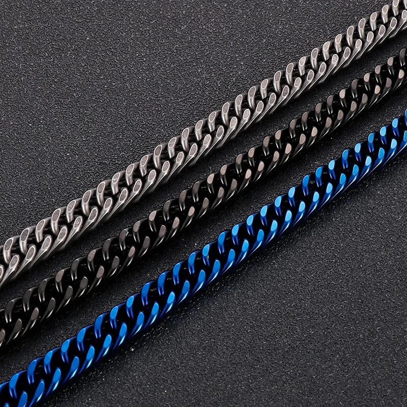 Chaine ARGENT Homme "CUBAN LINK"