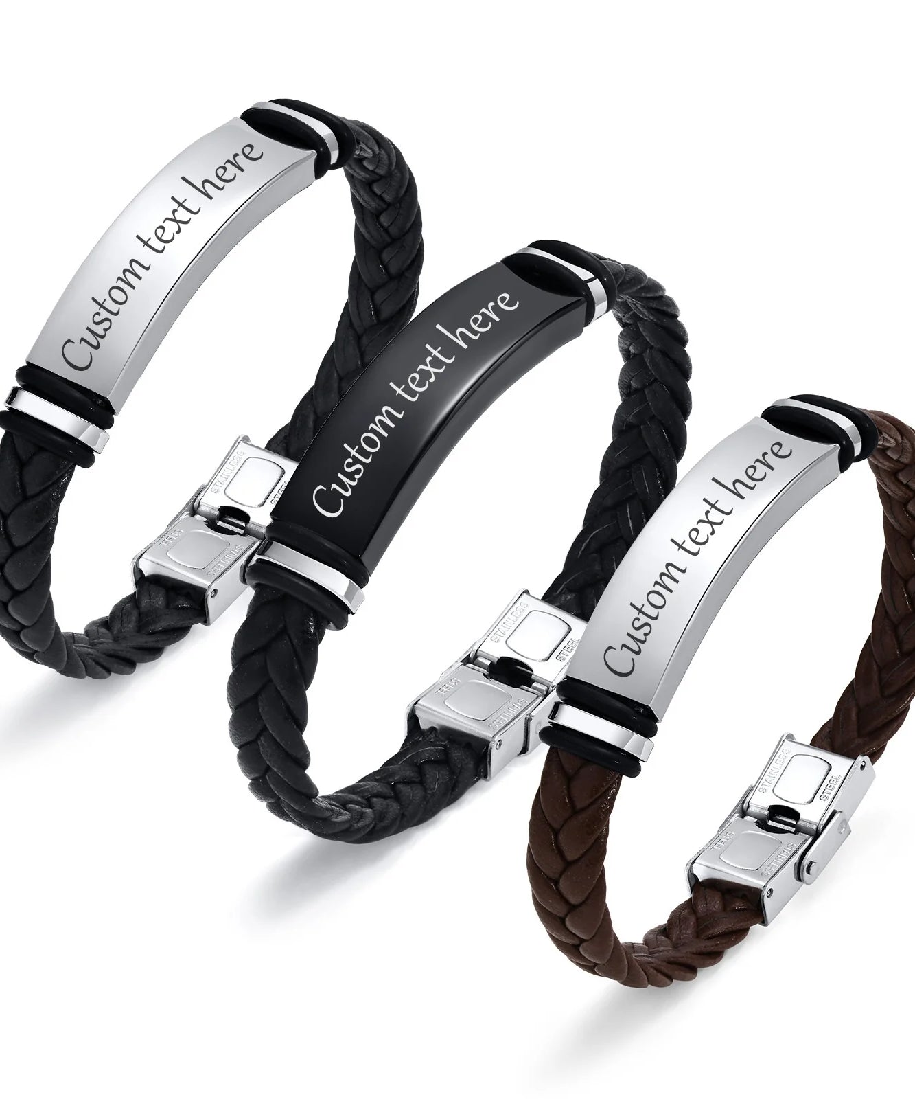Bracelets cuir homme "GIFT TO HIM"