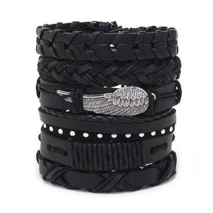 Bracelet cuir homme "CHAMANE"