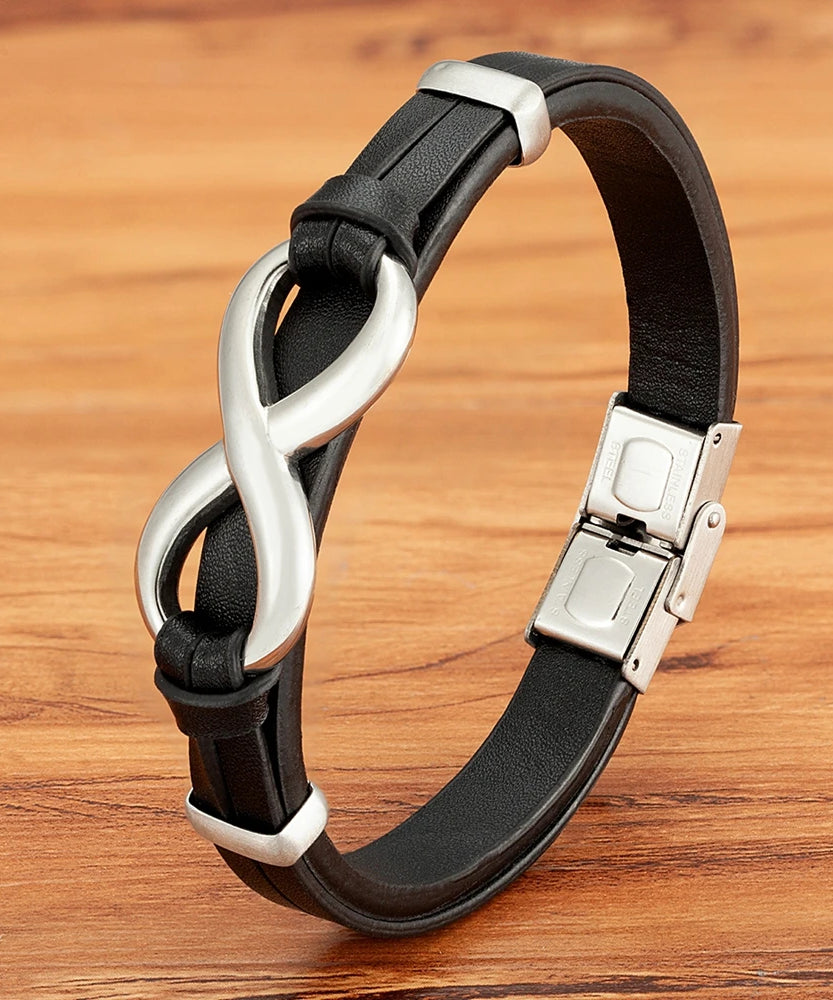 Bracelet cuir homme "TYO"